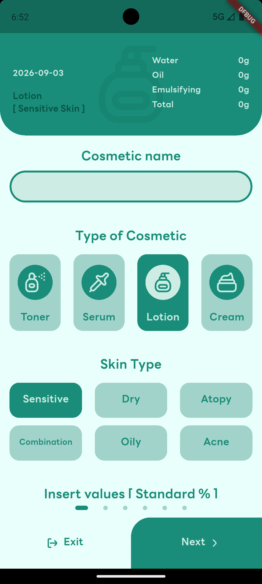 Soap & Cosmetic Calculator 스크린샷