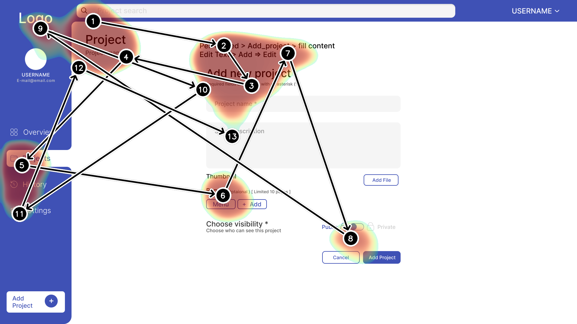 Gaze Heatmap AI 스크린샷